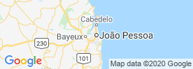 Joao Pessoa map